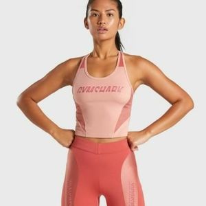 Gymshark Turbo Vest Brick Red NWT